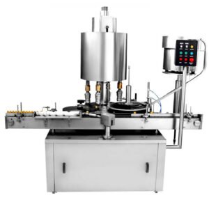Automatic Four Head Bottle Ropp Cap Sealing Machine